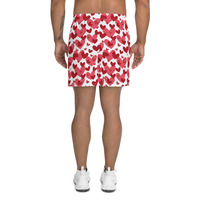 Sweet Hearts Men's Recycled Athletic Shorts - Thumbnail 3