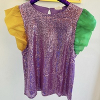 Mardi Gras Sequin Top - Thumbnail 2