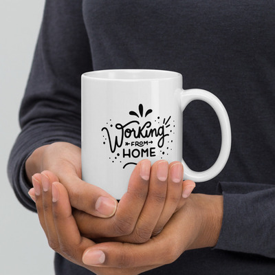 Working from home - 11oz mug