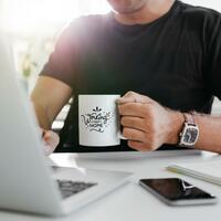 Working from Home - 11oz mug - Thumbnail 1