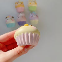 Fuwakun Mini Animal Cupcake Squishy Set - Thumbnail 2
