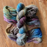 GentleBeard Our Fiber Means Death Hand Dyed Fingering Weight Sock Yarn - Thumbnail 1