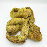 Banana Bread Hand Dyed Fingering Weight Sock Yarn - Thumbnail 1