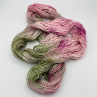 Spring Garden Hand Dyed Fingering Weight Sock Yarn - Thumbnail 2