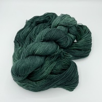 Blackveil Hand Dyed Fingering Weight Sock Yarn - Thumbnail 1
