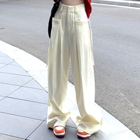 Stunning Unique Oversize Punk Harajuku Hiphop Wide Leg Puddle Trousers Y2K 90s Streetwear Party Nightclub Dance Amazing - Thumbnail 6