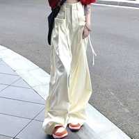 Stunning Unique Oversize Punk Harajuku Hiphop Wide Leg Puddle Trousers Y2K 90s Streetwear Party Nightclub Dance Amazing - Thumbnail 8