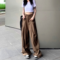 Stunning Unique Oversize Punk Harajuku Hiphop Wide Leg Puddle Trousers Y2K 90s Streetwear Party Nightclub Dance Amazing - Thumbnail 6