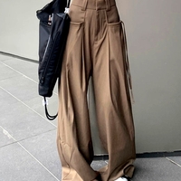 Stunning Unique Oversize Punk Harajuku Hiphop Wide Leg Puddle Trousers Y2K 90s Streetwear Party Nightclub Dance Amazing - Thumbnail 7