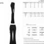  WOMEN BLACK GOTHIC ELASTIC FLARE PANTS-1