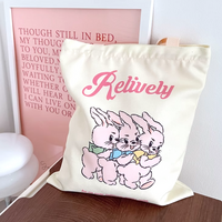 HARAJUKU BUNNY TOTE BAG - Thumbnail 1
