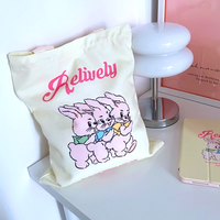 HARAJUKU BUNNY TOTE BAG - Thumbnail 2
