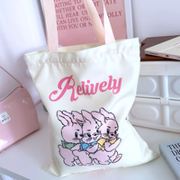 HARAJUKU BUNNY TOTE BAG - Thumbnail 3