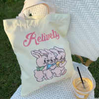 HARAJUKU BUNNY TOTE BAG - Thumbnail 5