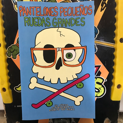 Pantelones pequeños ruedas grandes