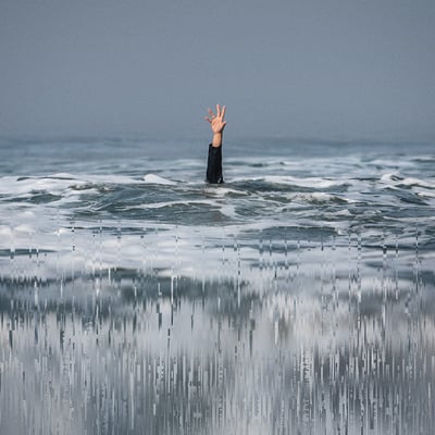 Reach - large giclée print 16" x 21" - vertical edition