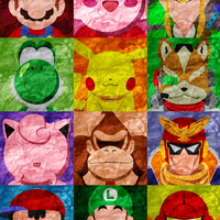Collage Art Print - Smash! - Thumbnail 1