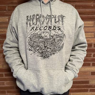Grey HeadsplitRecords Hoodie