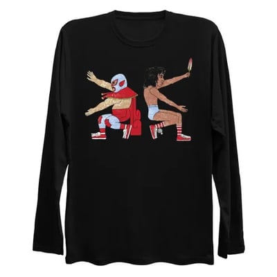 I believe in science black long sleeve t-shirt