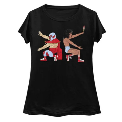 I believe in science ladies curvy black t-shirt