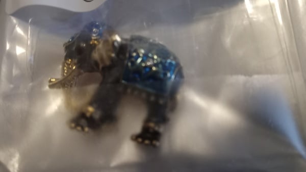 Add a Touch of Elegance with a $5 Elephant Brooch 