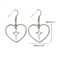 HEART & STAR EARRINGS - Thumbnail 2