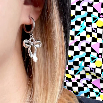 Bow earrings