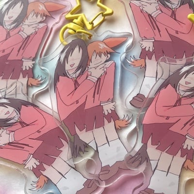 Chiyo & osaka acrylic charm