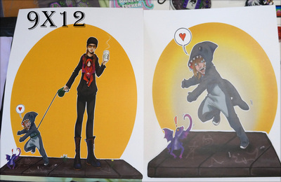 Hell's Belles print set