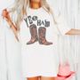 Yeehaw & Boots Western Graphic Tee or Sweatshirt-2