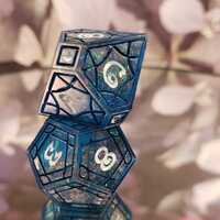 Arcana Pansophical Stained Glass Polyhedral Set - Thumbnail 3