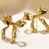 Bow Earrings  - Thumbnail 4