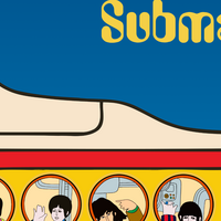 Yellow Submarine poster, The Beatles, 1968 - high quality image ready to print - Thumbnail 2