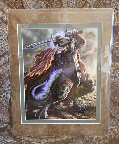 In Came The Storm 8 x 10 Matted Print