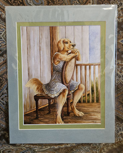 'Golden Girl' 8 x 10 Matted Print