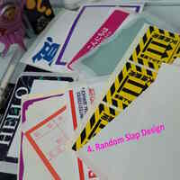 Amateur Custom Slapp Commission for $3.00 for 3 slaps - Thumbnail 1