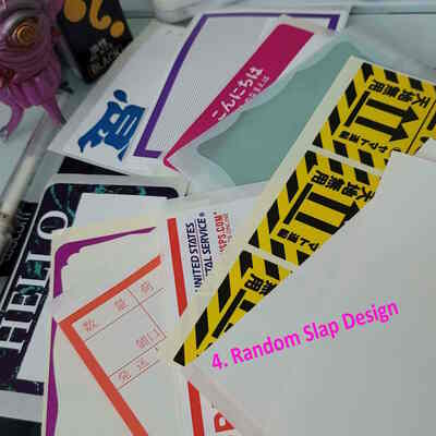 Amateur custom slapp commission for $3.00 for 3 slaps