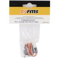 FMS FMMSER9GMGD54E 9g Digital Metal Gear 54Degree Micro Servo   - Thumbnail 2
