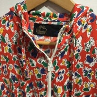 Theatre Products red patterned zip hoodie  - Thumbnail 3