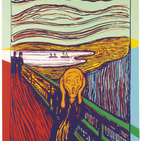 Andy Warhol The Scream 1984 reproduction high quality digital image ready to print - Thumbnail 1