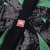 Sparkly Bow Button Cardigan One Size  - Thumbnail 5