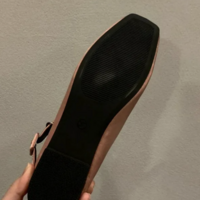 Satin Ballet Flats square toe  - Thumbnail 1