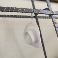 cowboy hat earrings! - Thumbnail 3