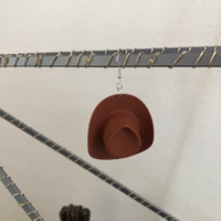 cowboy hat earrings! - Thumbnail 1