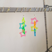 star chain earrings! - Thumbnail 1