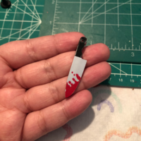bloody knife earrings! - Thumbnail 6