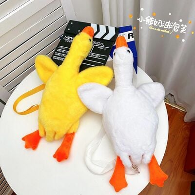 Soft Duck Plush Bag