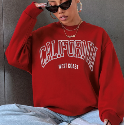 CALIFORNIA WEST COAST SWEATSHIRT