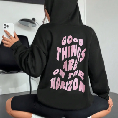 Good things are on the horizon hoodie