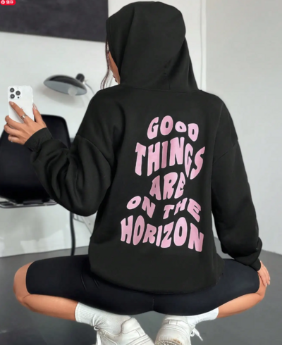 GOOD THINGS ARE ON THE HORIZON HOODIE